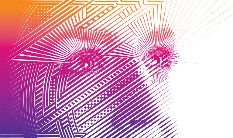 Close up of woman's eyes with hopeful expression