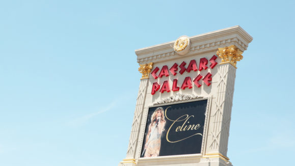 Celine Dion at the Caesars Palace