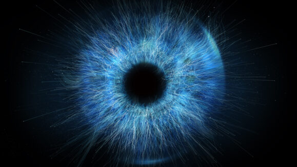 Abstract,Eye;,3d,Illustration