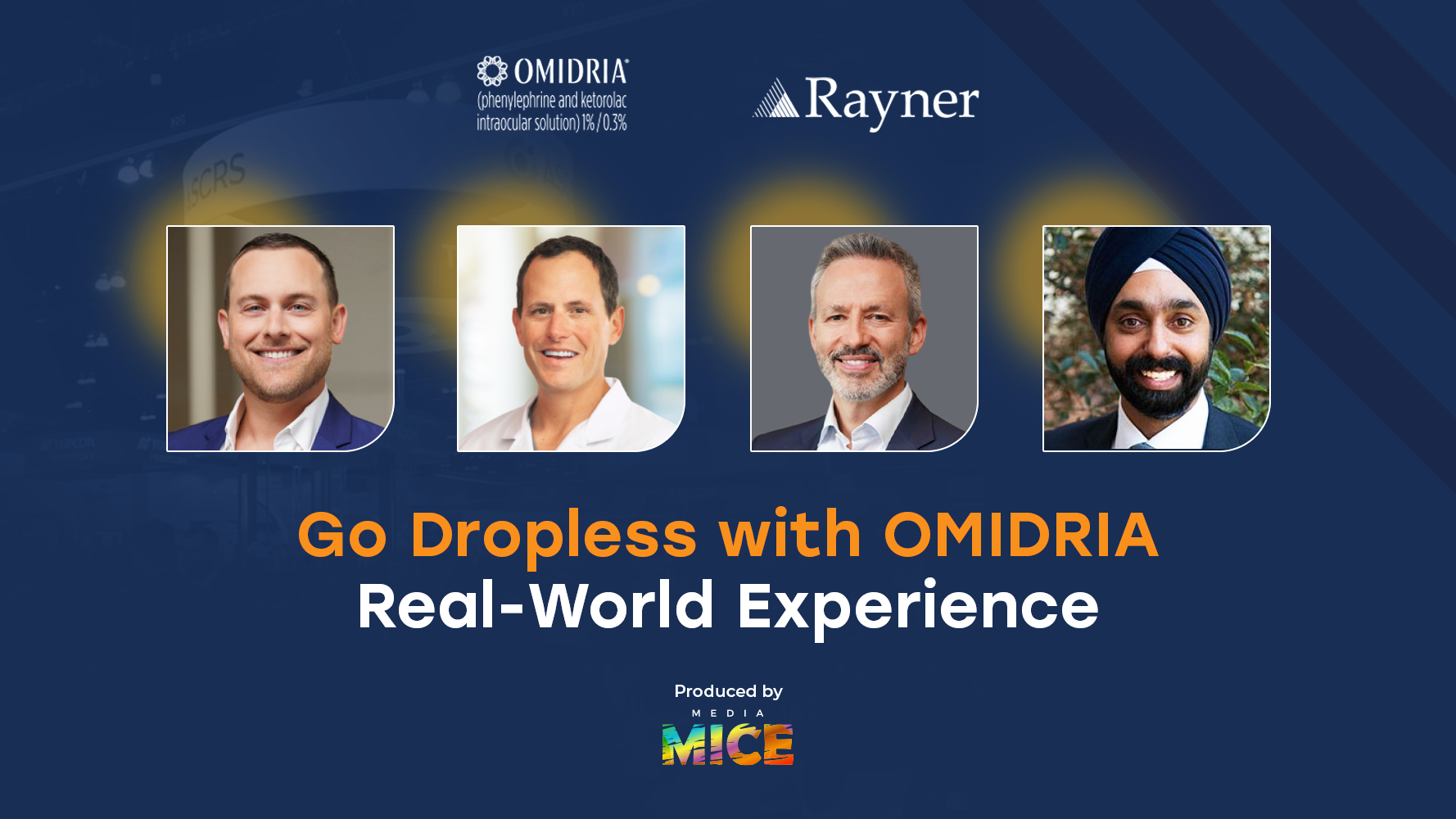 Top Surgeons Discuss Their Dropless Regimen with OMIDRIA in Cataract Surgery logoMM (1)