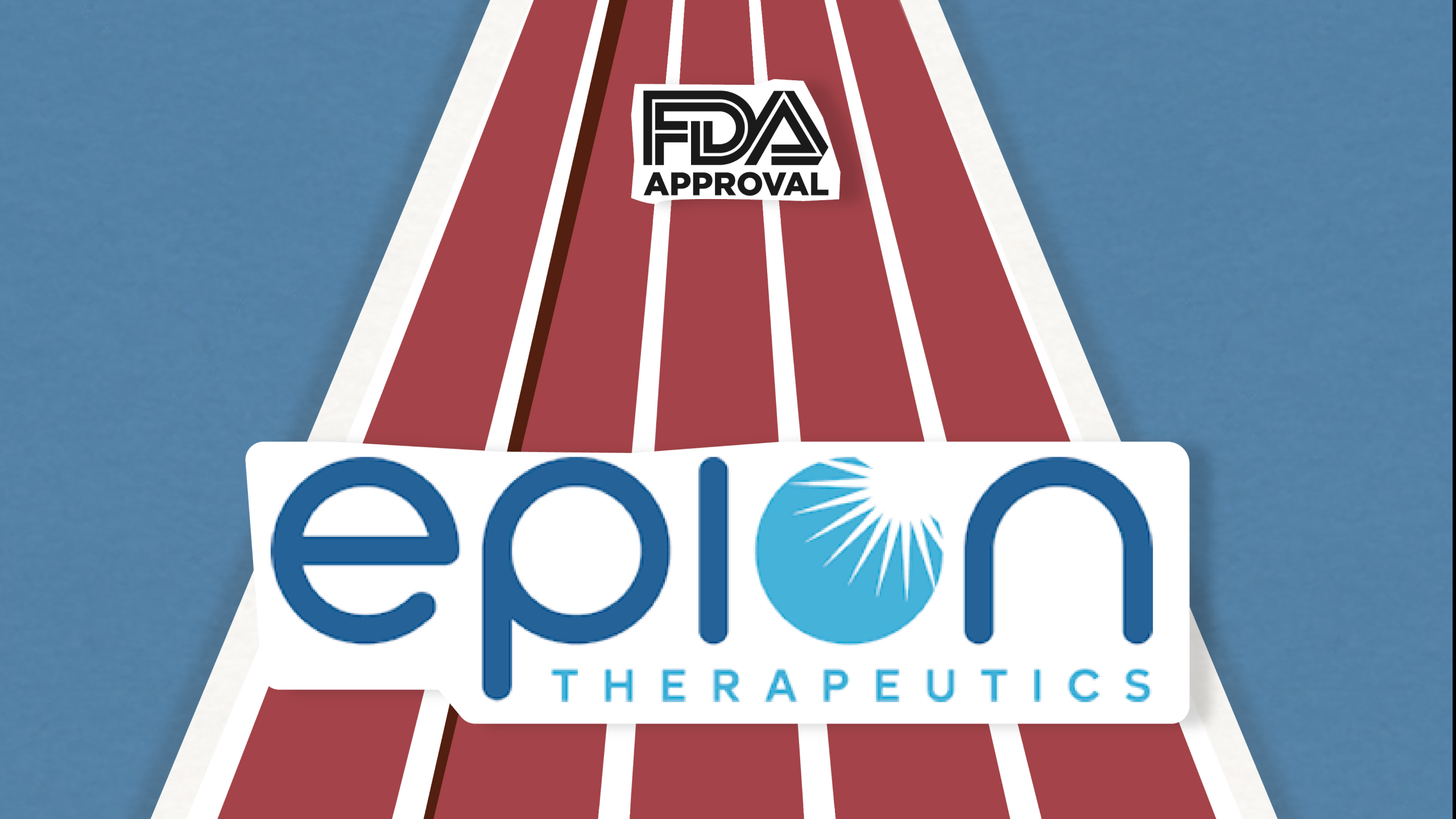 Illustration of arrow and eyes and Epion EpiSmart product