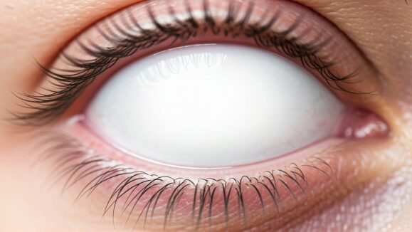 Close,Up,Of,Eye,With,No,Pupil,Or,Iris,Only